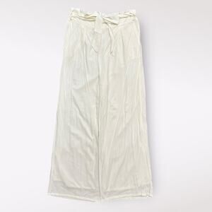 Amuse Society Living Easy Pleated Wide Leg Pant Coastal minimalist Size US M